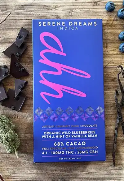 Serene Dreams chocolate bar