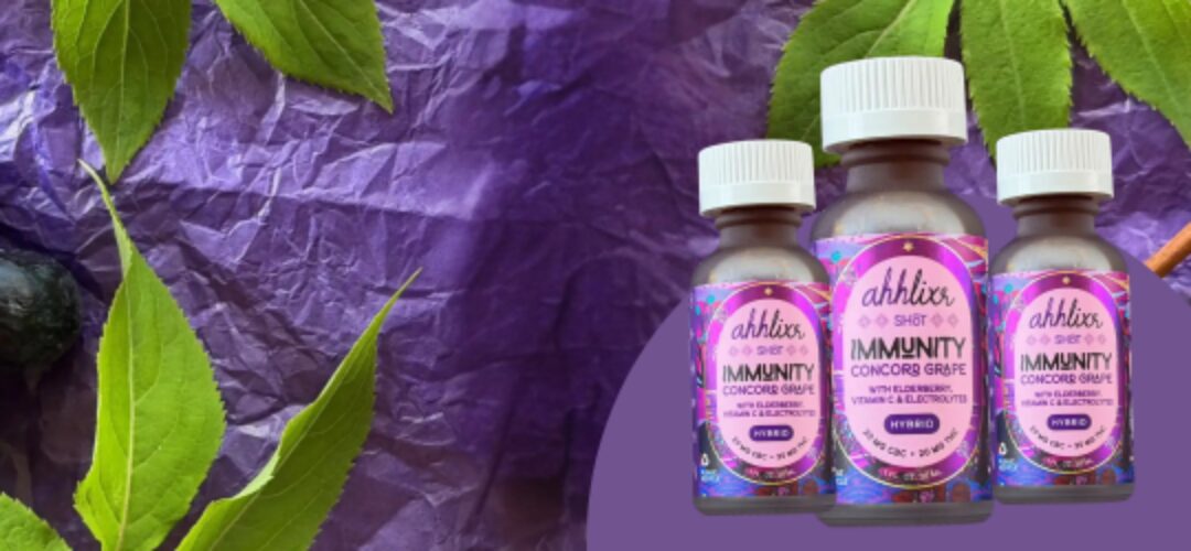 Immunity Shot, Meet Cannabis: Ahhlixr Immunity Concord Grape Is the Wellness Shot That Supports From the Inside Out