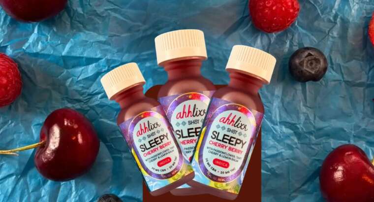 When Sleep Will Not Come: Ahhlixr Sleepy Cherry Berry Is the Cannabis Wellness Shot for Rest